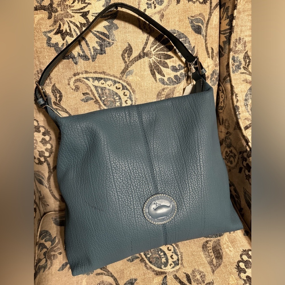 *SPRING CLEANOUT* Dooney & Bourke large hobo bag in Aegean Blue